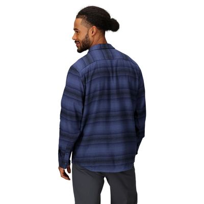 Imagen 2 del producto Camisa Hombre Lightweight Flannel Ls Azul