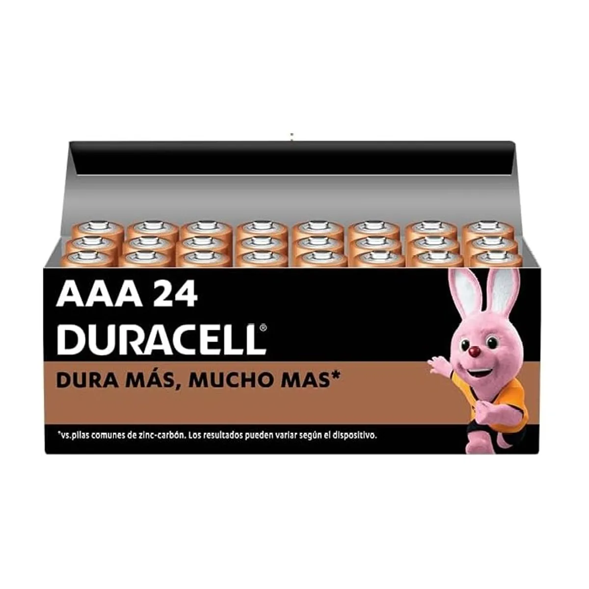DURACELL - Pack 24 Pilas Duracell Aaa Alcalina Caja 24 Unidades