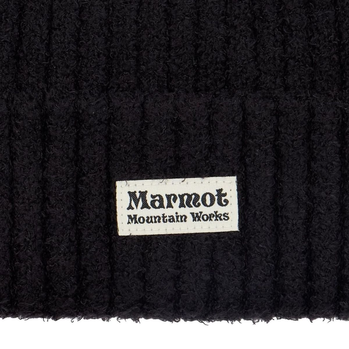 MARMOT - Gorro Unisex Fuzzy Beanie Negro Marmot