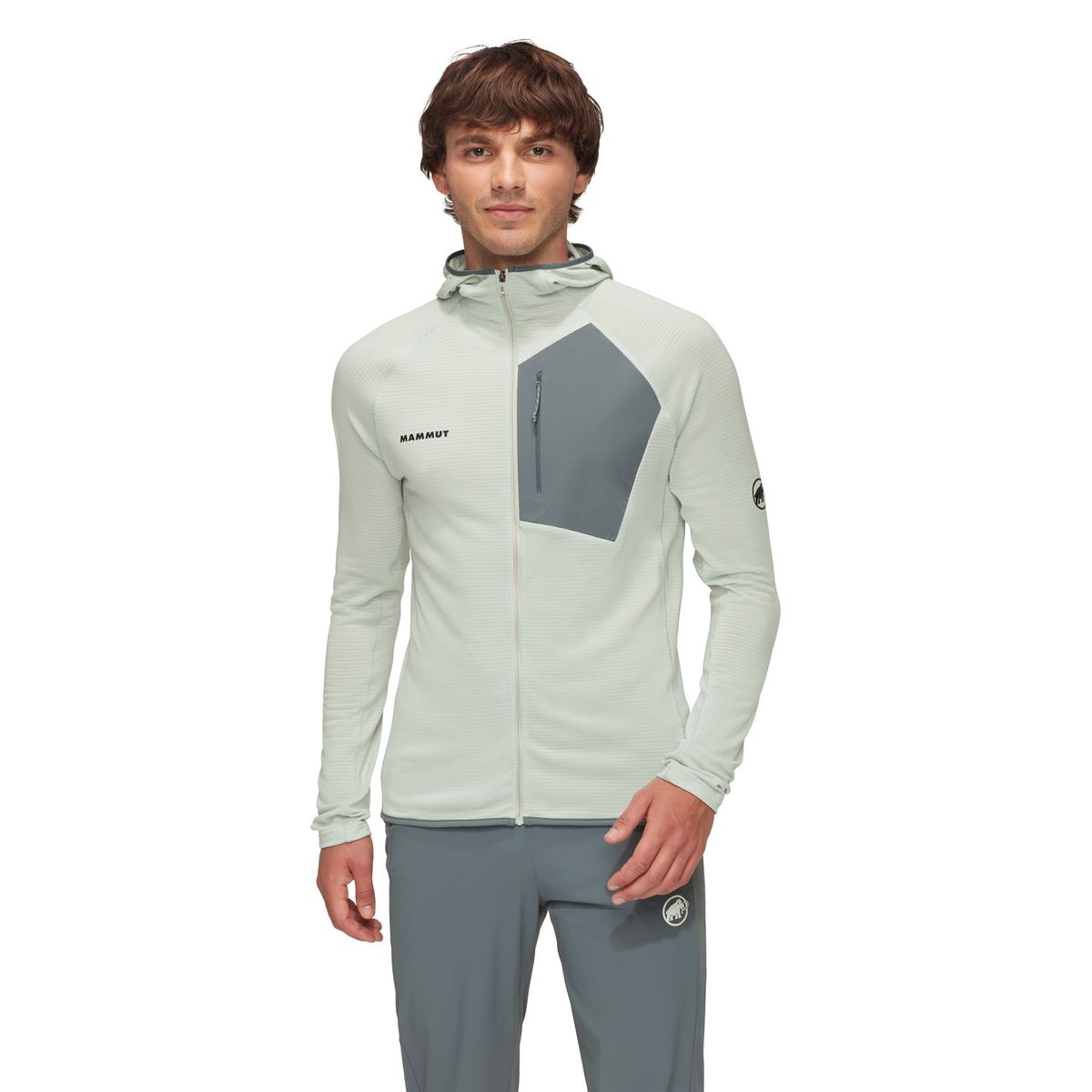MAMMUT - Polar Hombre Aenergy Light Ml Hooded Verde I26