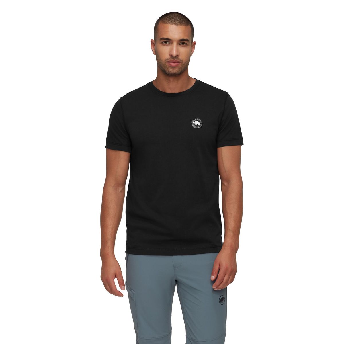 MAMMUT - Polera Hombre Core T-Shirt Garantie Negro Mammut