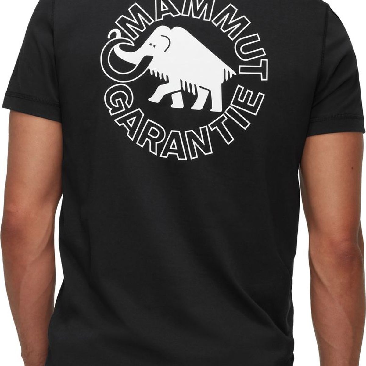 MAMMUT - Polera Hombre Core T-Shirt Garantie Negro Mammut