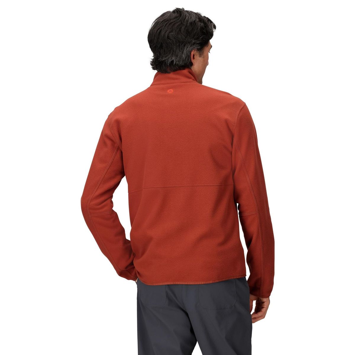 MARMOT - Polar Hombre Marmot Rocklin Full-Zip Rojo