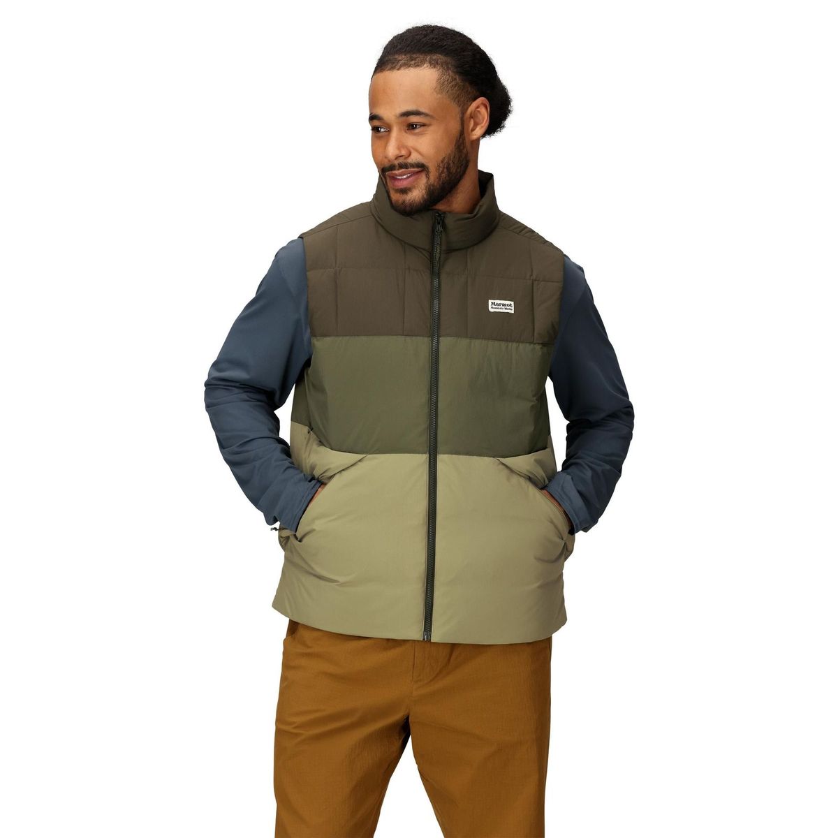 MARMOT - Chaqueta Hombre Marmot Ares Vest Verde