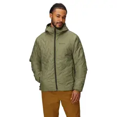 MARMOT - Chaqueta Hombre Monoquilt Hoody Verde