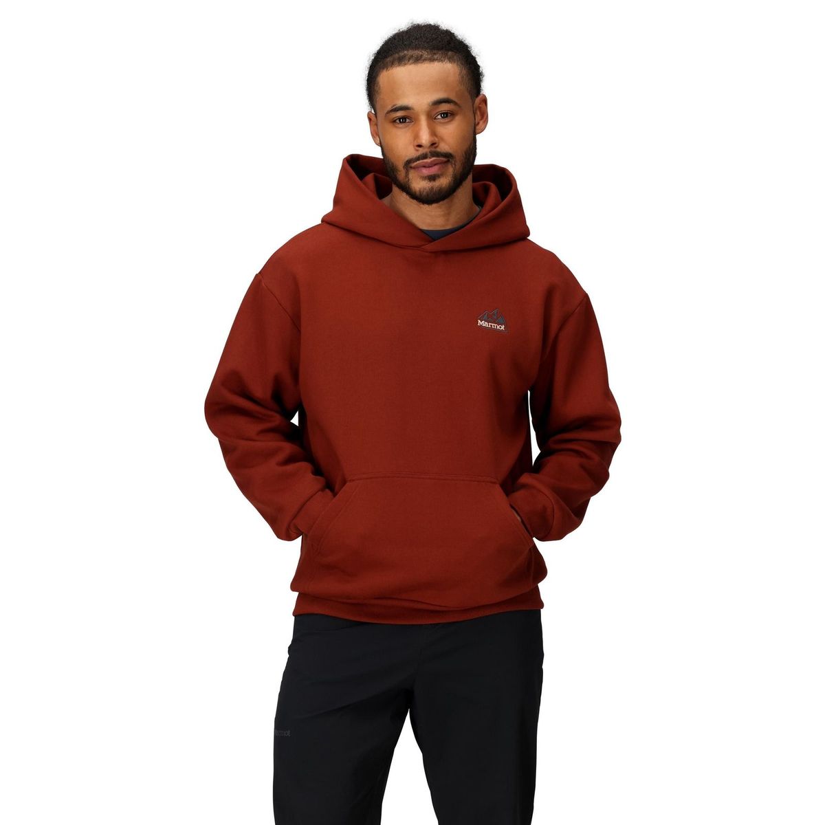 MARMOT - Poleron Hombre Marmot Peaks Hoody Rojo