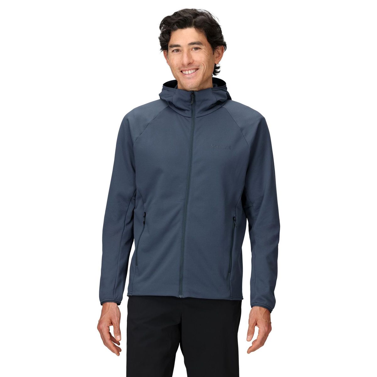 MARMOT - Polar Hombre Marmot Leconte Full Zip Hoody Azul I26