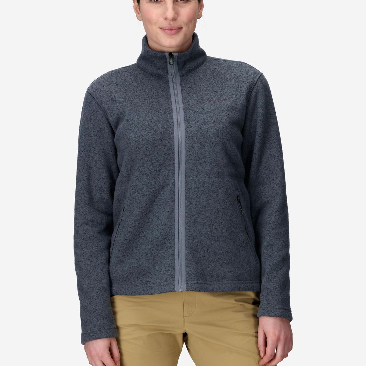 MARMOT - Polar Mujer Drop Line Jacket Gris Marmot