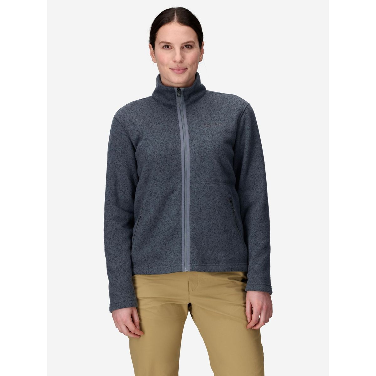MARMOT - Polar Mujer Drop Line Jacket Gris Marmot