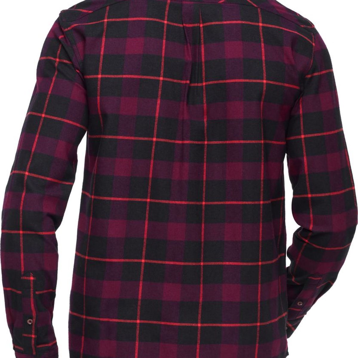 MAMMUT - Camisa Hombre Alvra Longsleeve Rojo Mammut