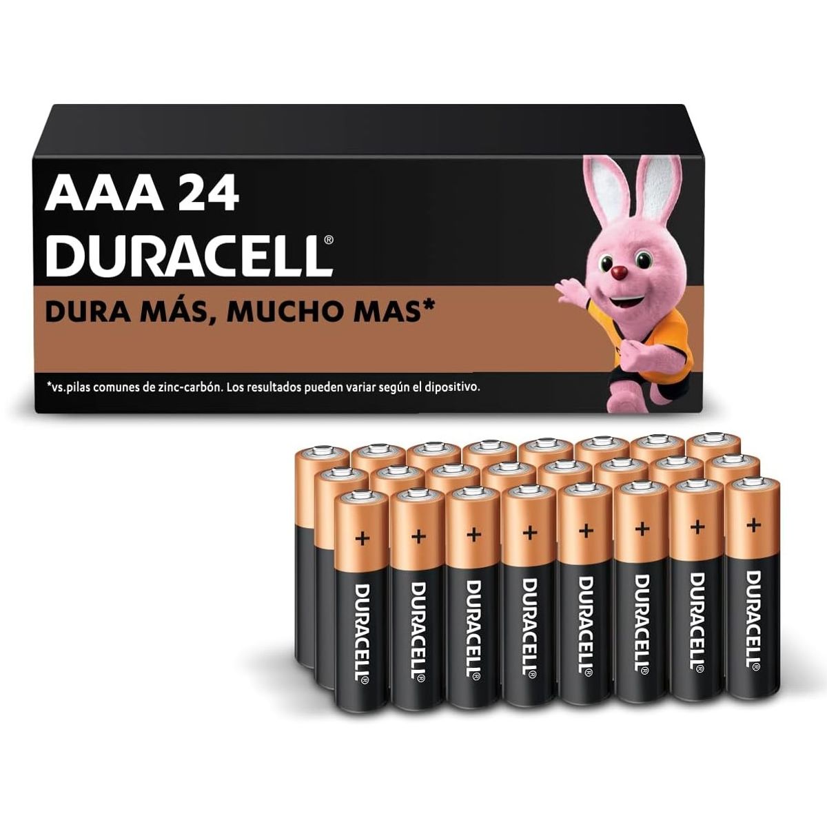 DURACELL - Pack 24 Pilas Duracell AA Alcalina Caja 24 Unidades