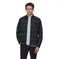 MAMMUT - Camisa Hombre Alvra Longsleeve Azul