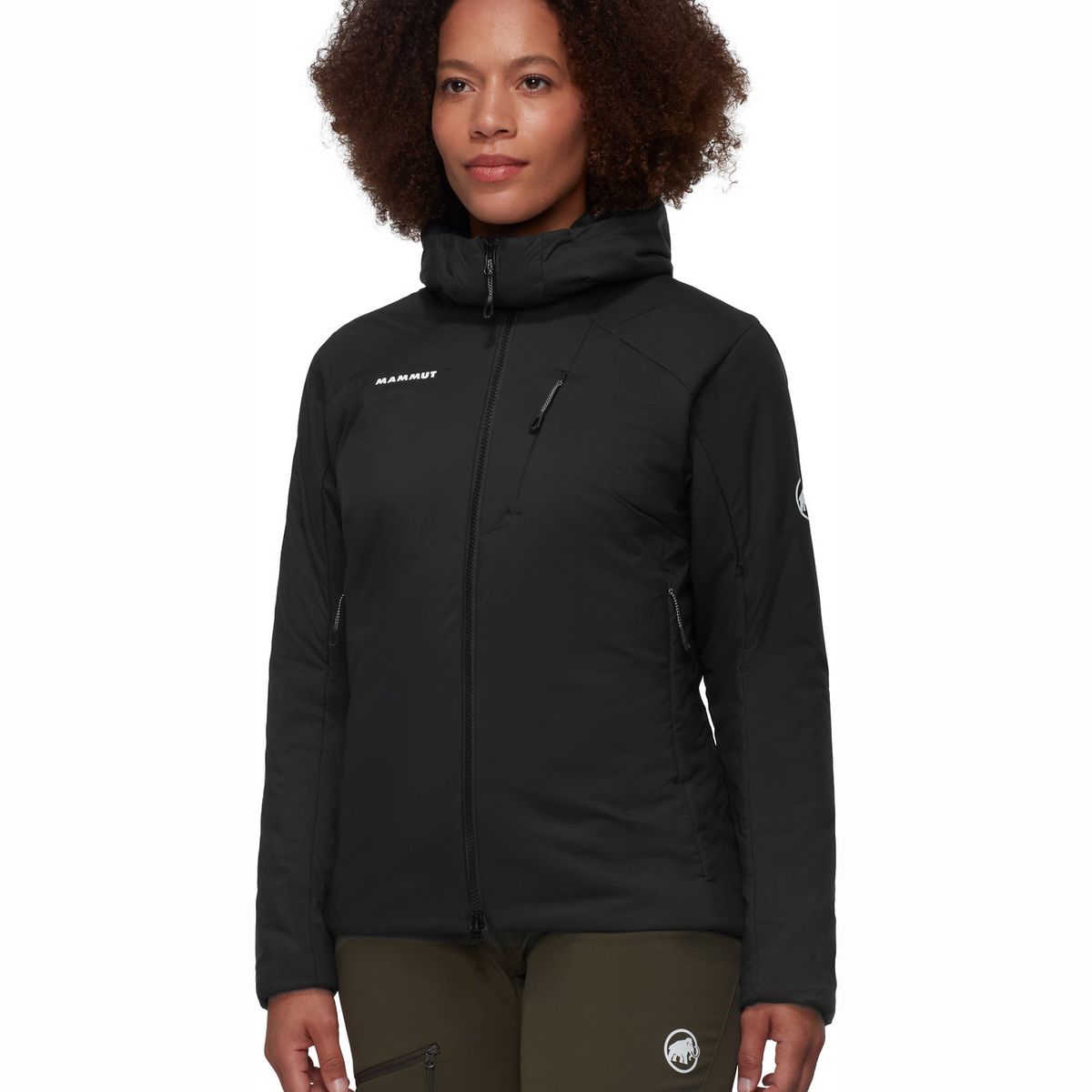MAMMUT - Chaqueta Mujer Mammut Rime In Flex Hooded Negro