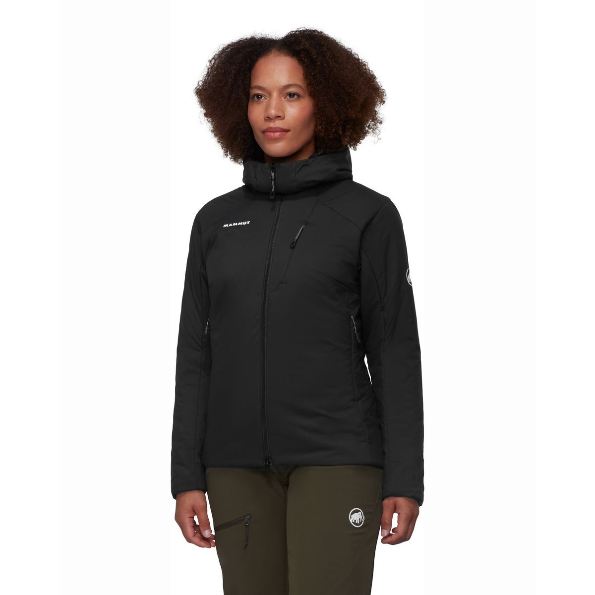 MAMMUT - Chaqueta Mujer Mammut Rime In Flex Hooded Negro