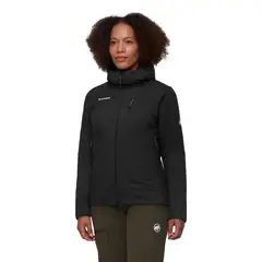 MAMMUT - Chaqueta Mujer Rime In Flex Hooded Negro