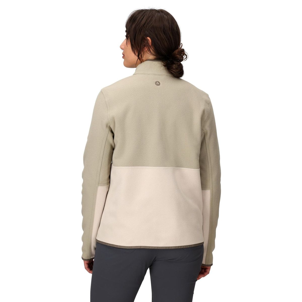 MARMOT - Polar Mujer Rocklin Full Zip Jacket Beige Marmot