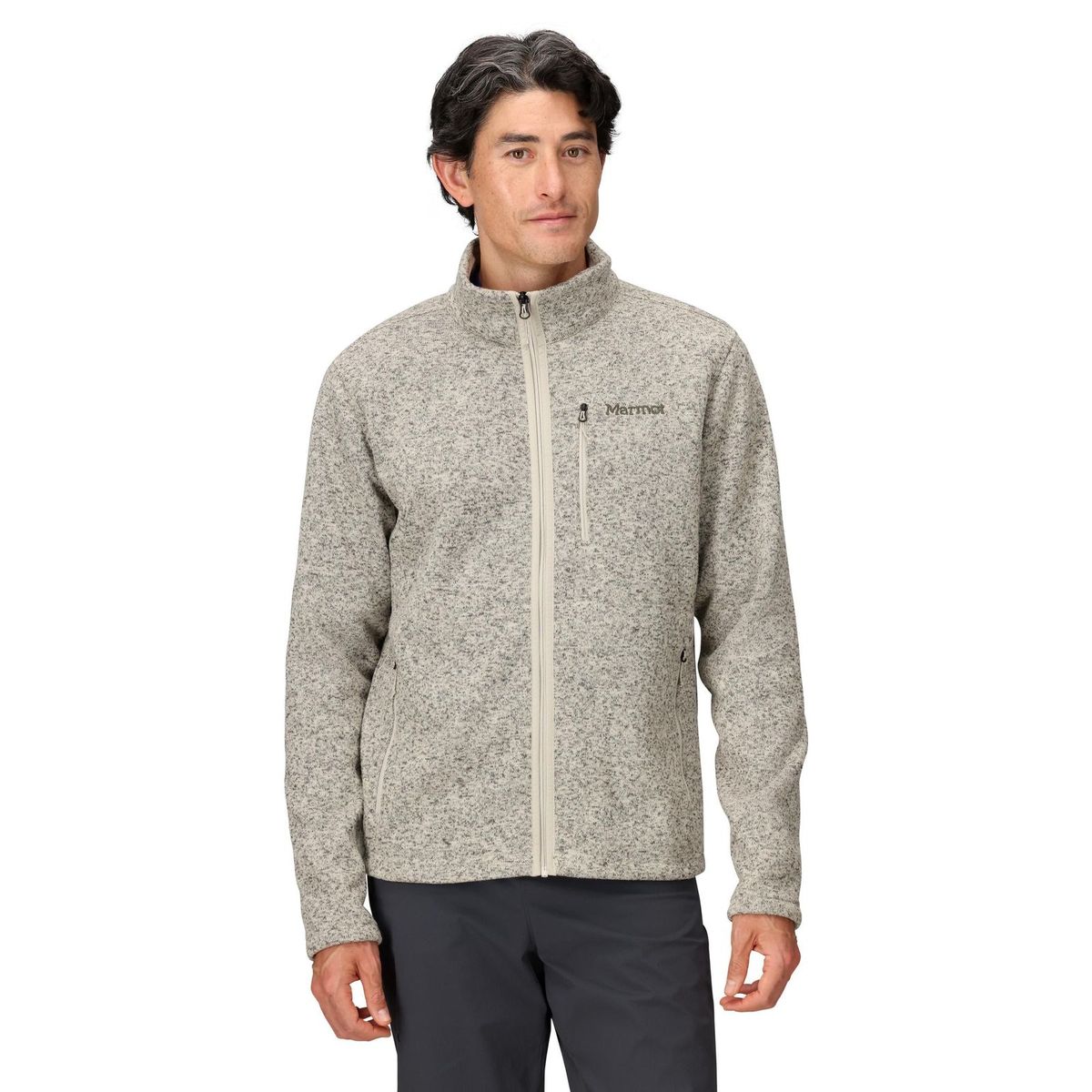 MARMOT - Polar Hombre Marmot Drop Line Jacket Gris I26