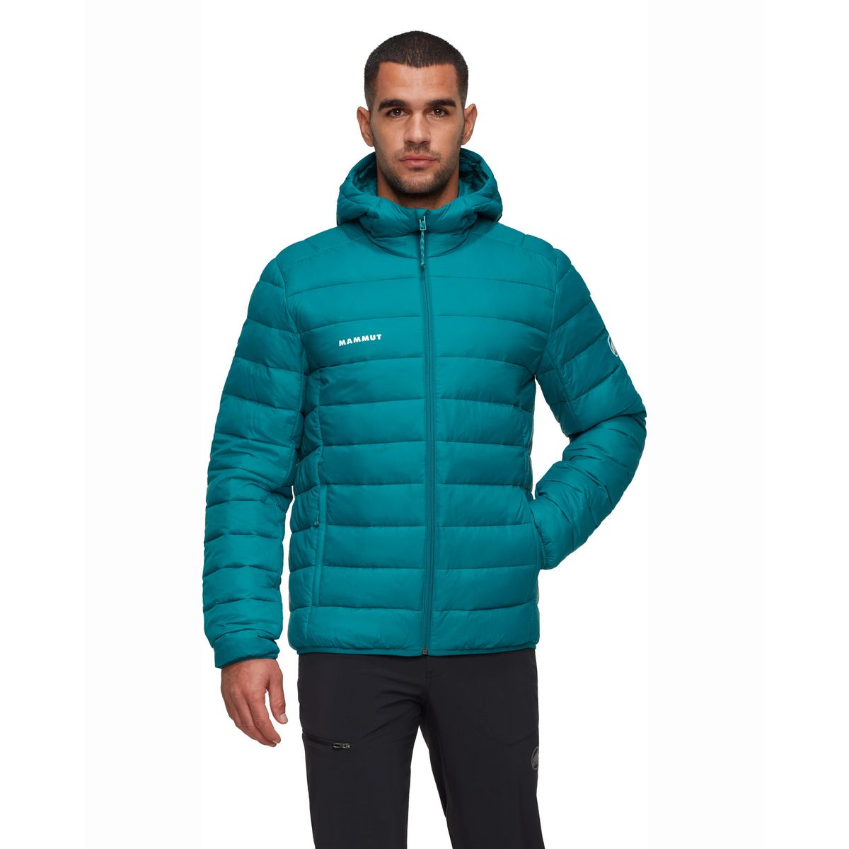 MAMMUT - Chaqueta Hombre Crag In Hooded Verde Mammut