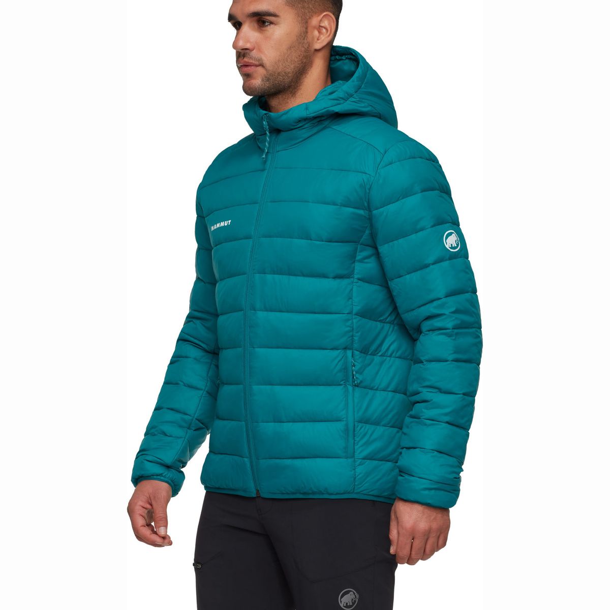 MAMMUT - Chaqueta Hombre Crag In Hooded Verde Mammut