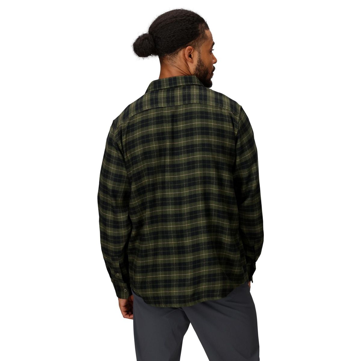 MARMOT - Camisa Hombre Marmot Lightweight Flannel Ls Verde