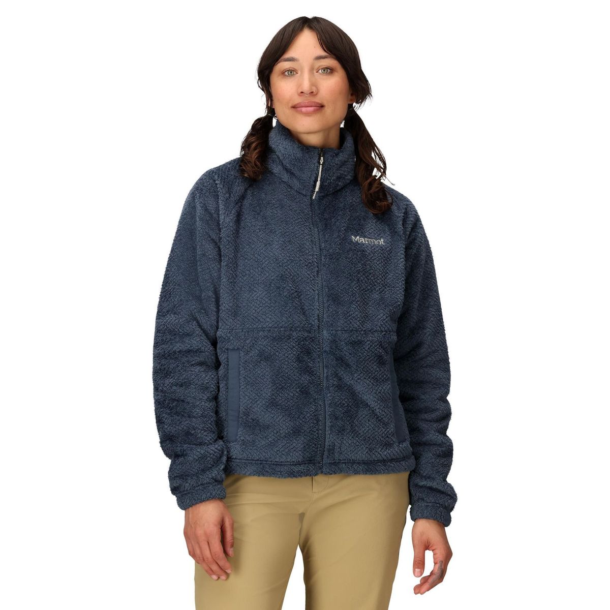 MARMOT - Polar Mujer Homestead Fleece Jacket Azul Marmot