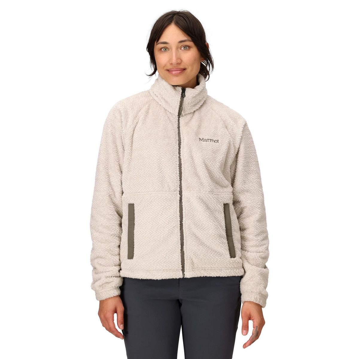 MARMOT - Polar Mujer Homestead Fleece Jacket Beige Marmot