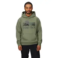 MARMOT - Poleron Hombre Coastal Hoody Verde