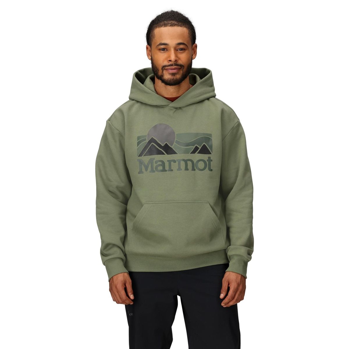 MARMOT - Poleron Hombre Coastal Hoody Verde Marmot