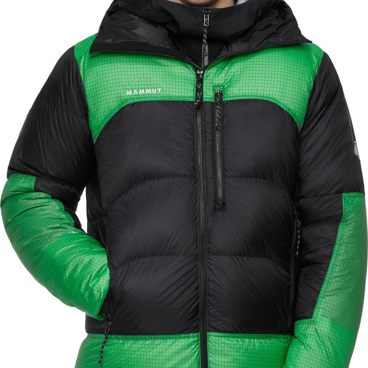 MAMMUT - Chaqueta Hombre Taiss Pro Belay In Hooded Verde Mammut