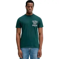 GUESS - Polera Ss Bsc Great Outdoors Tee Verde