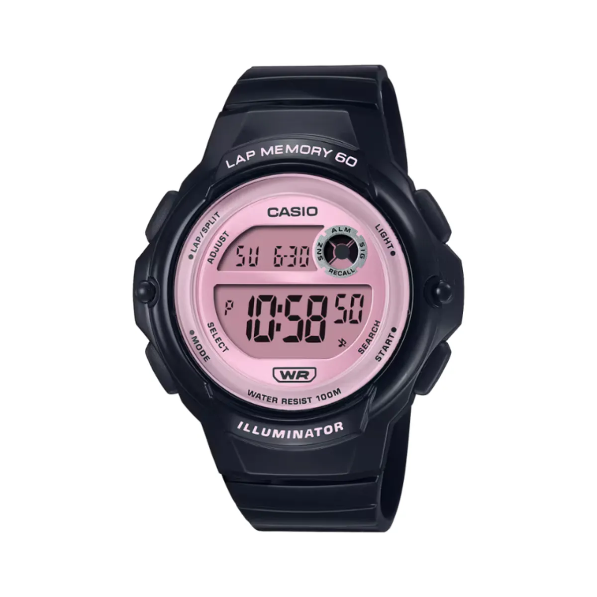 CASIO - Reloj Análogo Casio Mujer LWS-1200H-1A2VD