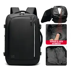 LUXGEAR - Mochila De Viaje con Bomba al Vacío 900D 40 Litros