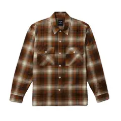 STANCE - Camisa Lowell Button Up Brown