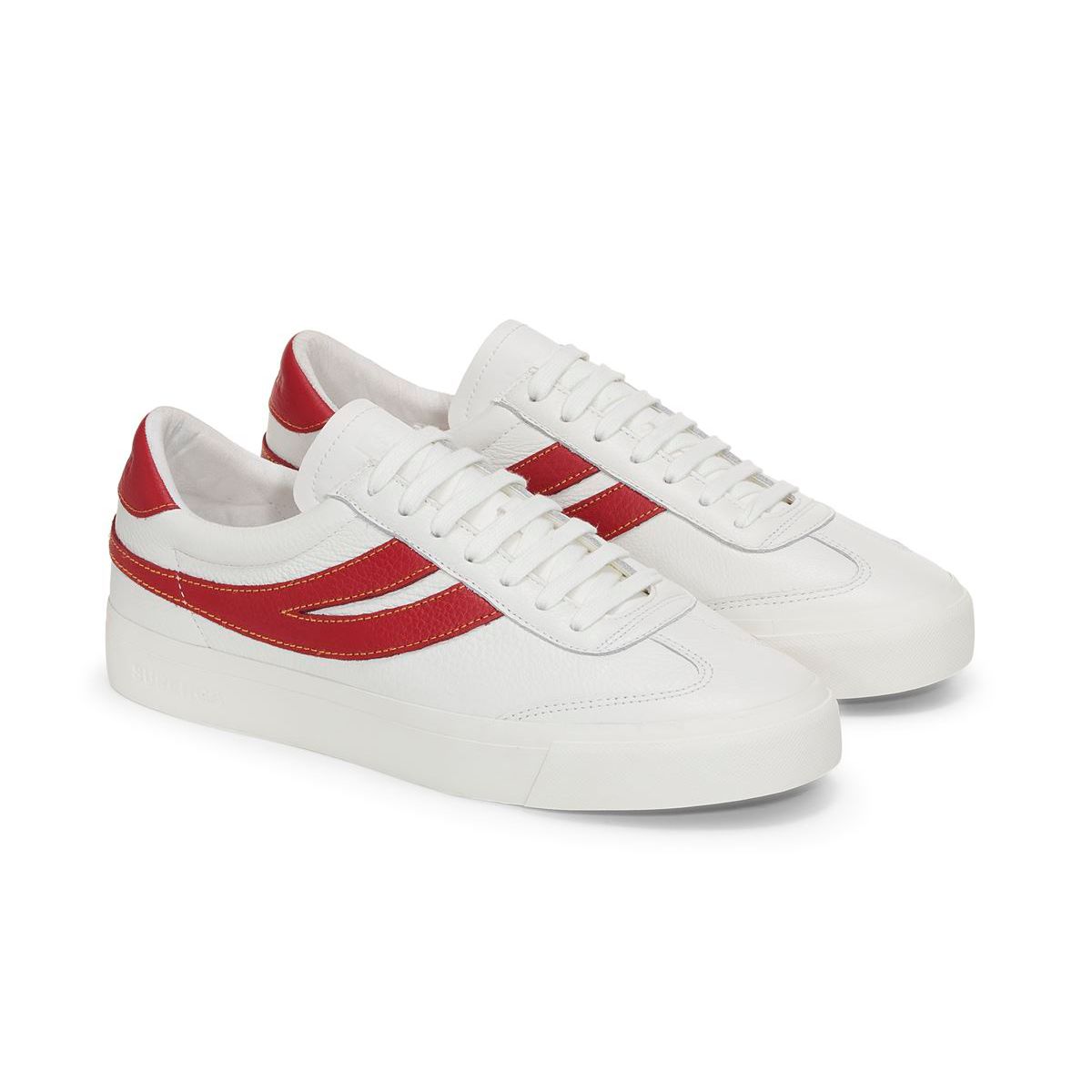 SUPERGA - Zapatilla 4834 Club Swallow White Red
