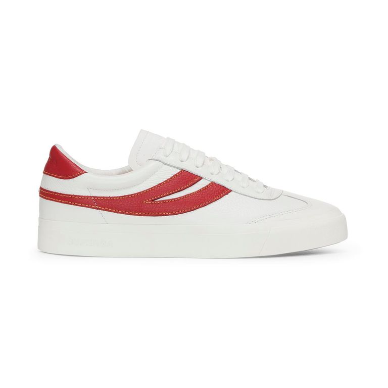 Zapatilla 4834 Club Swallow White Red