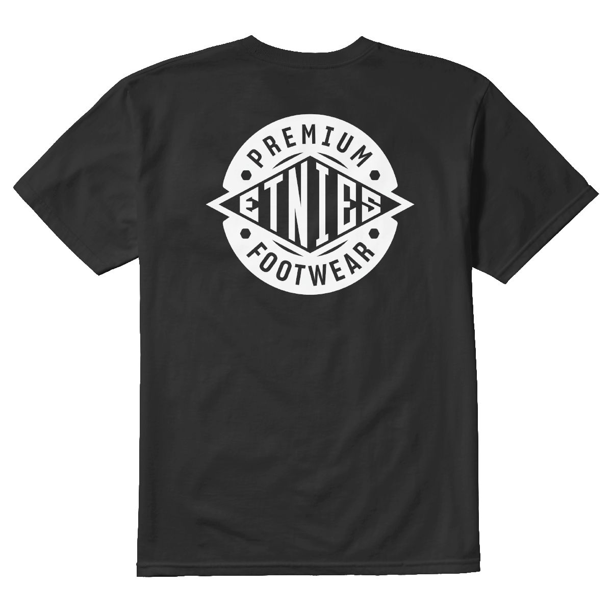 ETNIES - Polera Etnies Premium Fw Black White