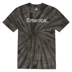 EMERICA - Polera Pure Tiedye Black Grey