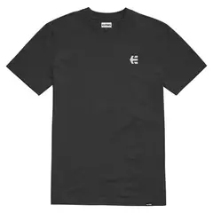 ETNIES - Polera Team Embroidery Black
