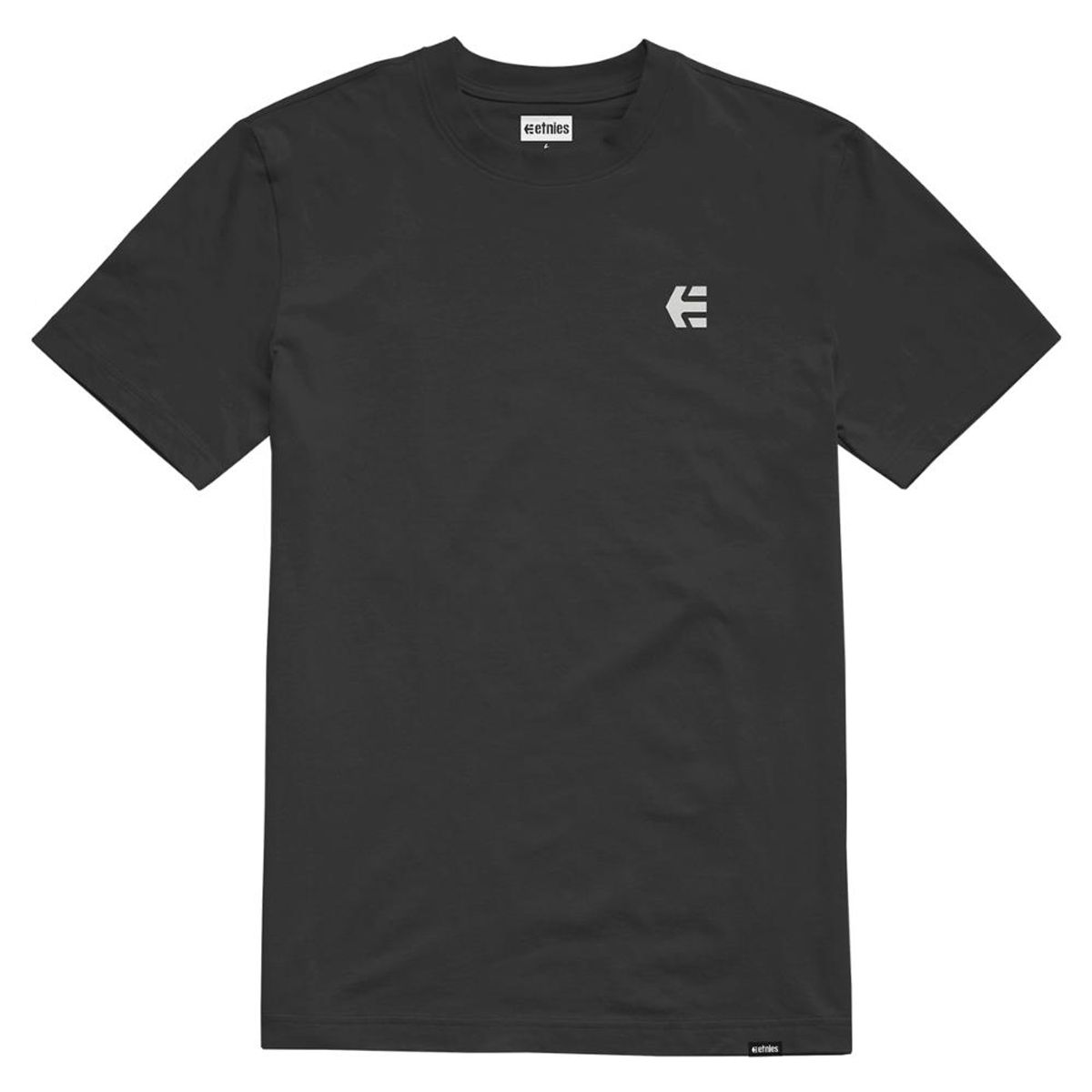 ETNIES - Polera Team Embroidery Black