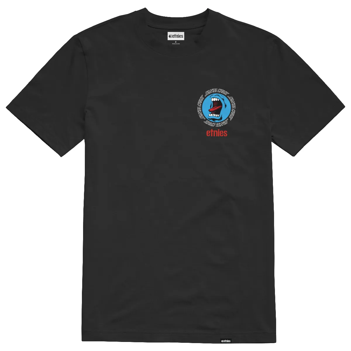 ETNIES - Polera Etnies Screaming Hand Black
