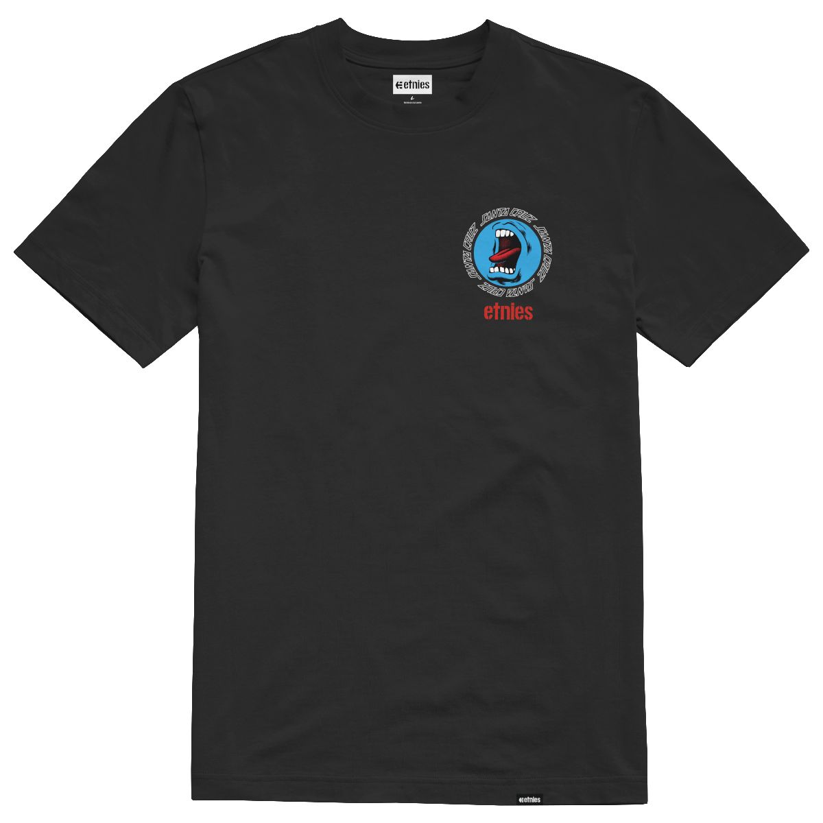 ETNIES - Polera Etnies Screaming Hand Black