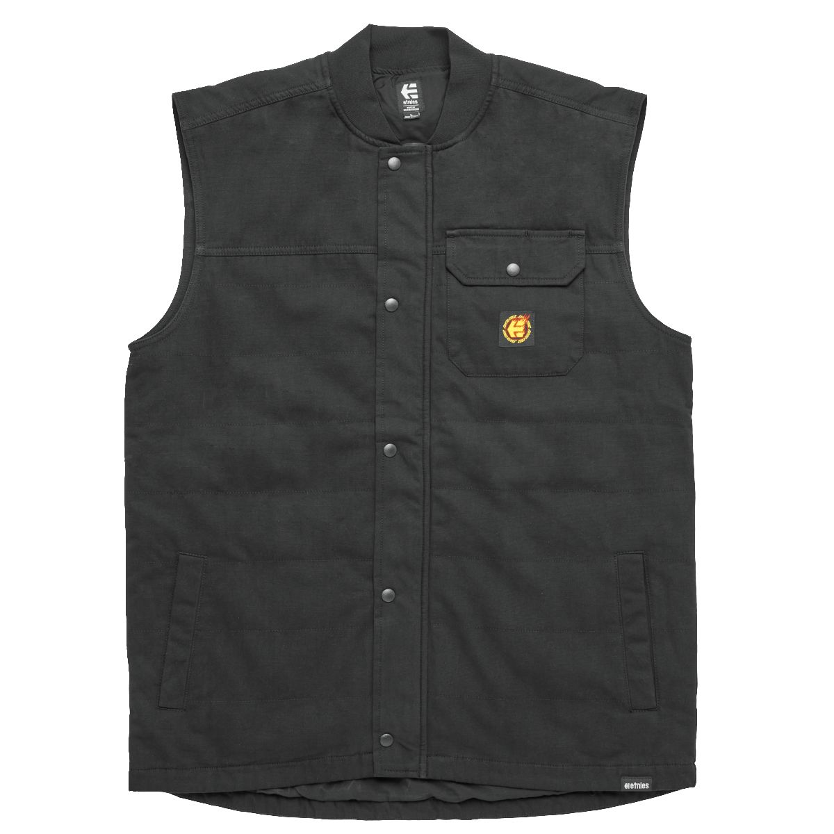 ETNIES - Chaqueta Santa Cruz Flame Vest Black