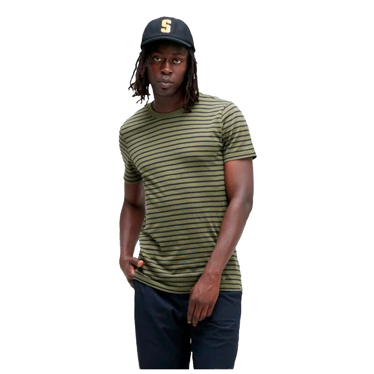 STANCE - Polera Stance Premiere Green Stripes