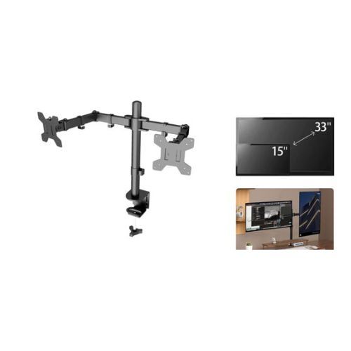 GENERICO SOPORTE DE MONITOR DUAL 15-33