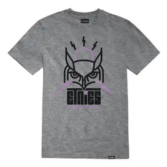 ETNIES - Polera Jono Wood Owl Grey Heather