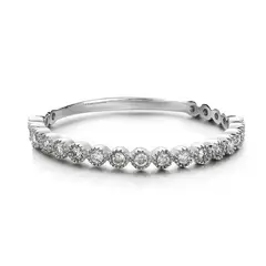 LUX JOYAS - Anillo Plata 925 Medio Cintillo Circ