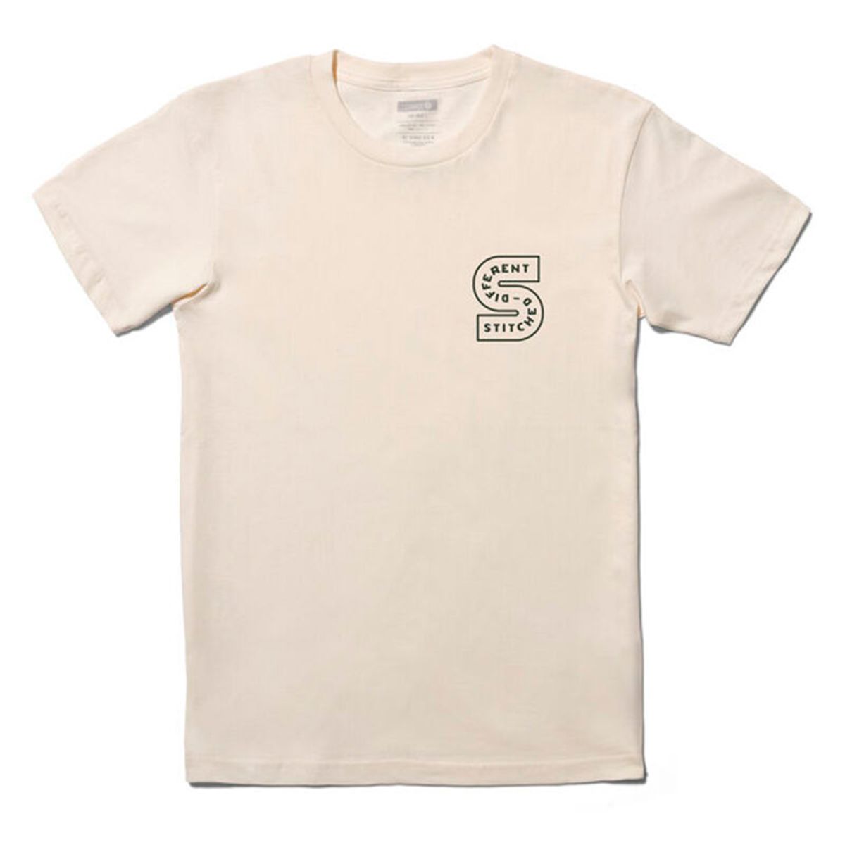 STANCE - Polera Big S Vintage White