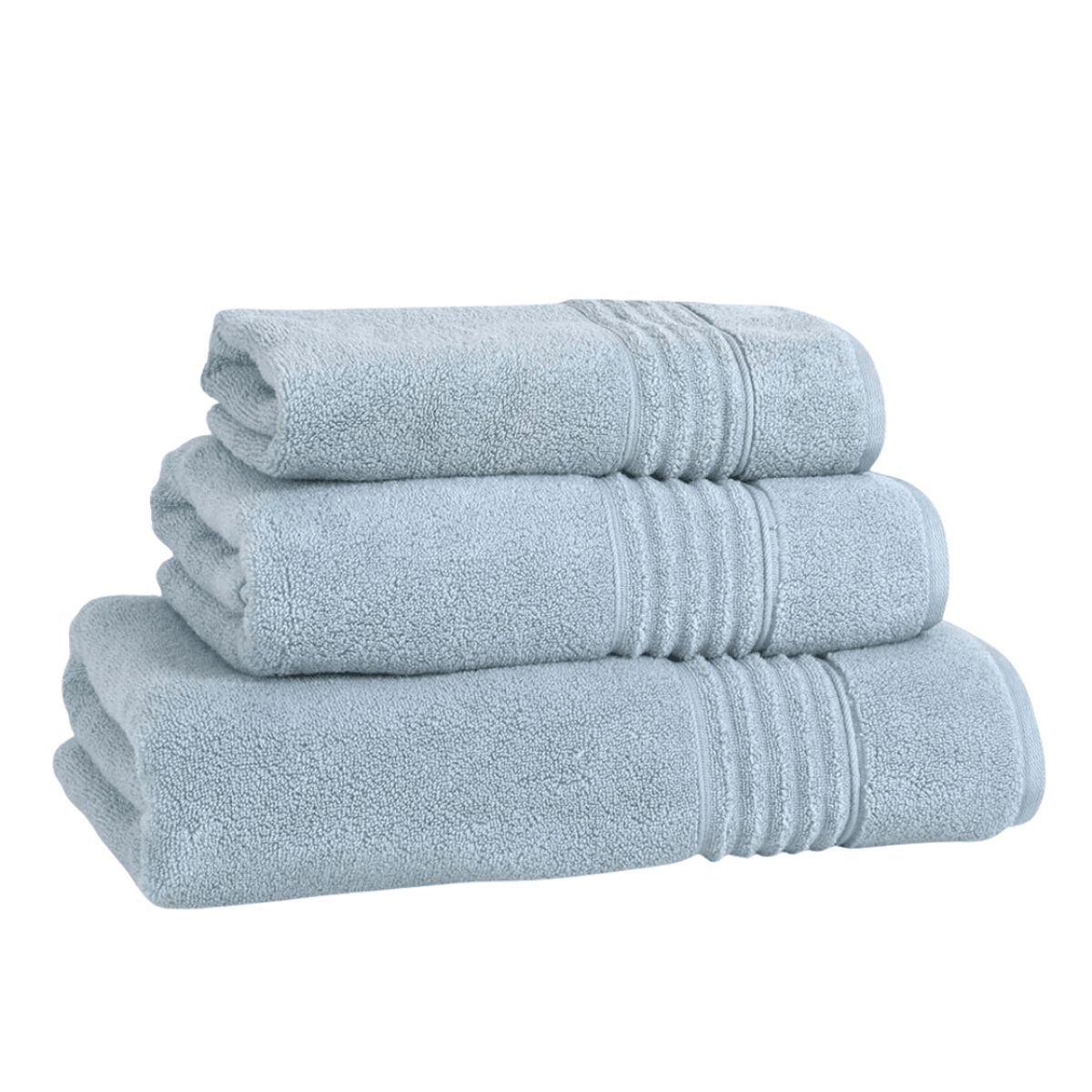 AMABILE - Toalla Cuerpo 500g 85 x 150cms Celeste Oscuro 100% Algodón Amabile