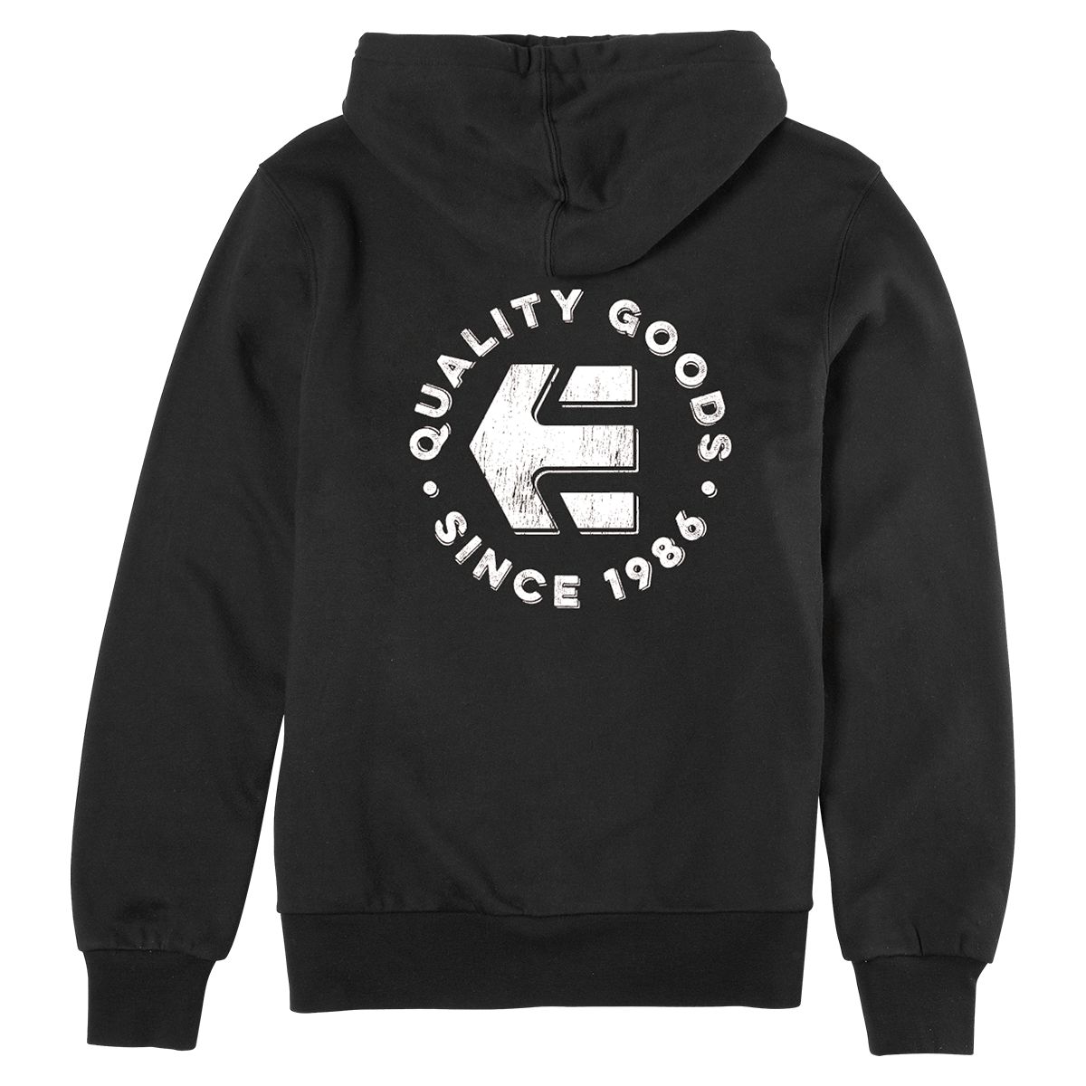 ETNIES - Poleron Men Zipper Since 1986 Hoodie Black White