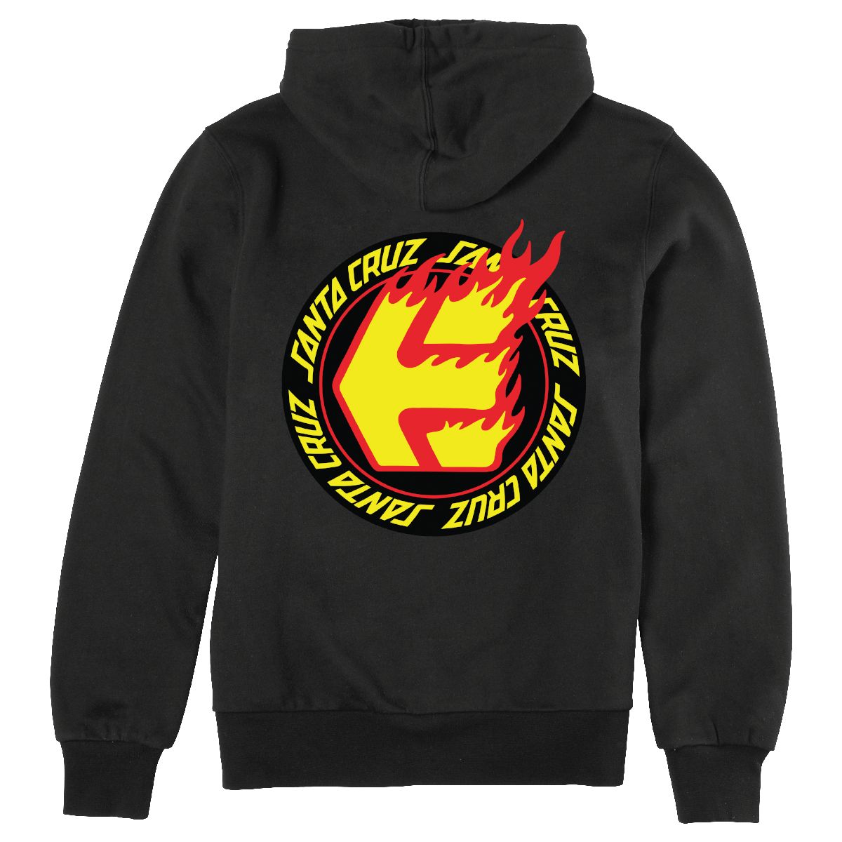 ETNIES - Polerón Etnies Santa Cruz Flame Hoodie Black